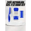 Tüy Fırçası Bit Tarağı Seti Evcil Hayvan Tüy Toplayıcı Bit Pire Önleyici Tarak