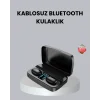 TWS A10s Bluetooth 5.0 Kulaklık Powerbank Şarj Kutulu Mini Tasarım