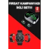 TWS Bluetooth Kulaklık ve Akıllı Saat Uyku Takibi Nabız Ölçer Uzun Pil Ömrü