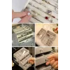 Üç Katlı Çekmeceli Takı Kozmetik Organizer