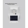 Üç Modlu Güneş Enerjili Duvar Lambası 1800mAh Bataryalı ve Hareket Sensörlü