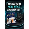 Ucuz Kaliteli Yeni Nesil 7 Kordonlu Akıllı Saat ve Kablosuz Bluetooth Kulaklık ANC Özelliği