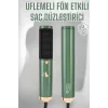 Üflemeli Fön Tarak Düzleştirici Seramik Kaplama Elektriklenme Karşıtı