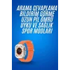 Ultra Akıllı Saat 49 Mm Çift Kordonlu Arama Cevaplama Bluetooth Bağlantılı