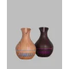 Ultrasonik Ahşap Desenli 130ml Aromaterapi Difüzör ve Hava Nemlendirici