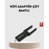 Ultratekno Dual Band WiFi Adaptör – 1200 Mbps, USB 3.0, Çift Antenli, Geniş Kapsama Alanı ve Yüksek Hız