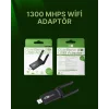 USB 3.0 Wireless Adaptör – 2.4GHz & 5GHz Destekli