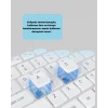 USB Alıcılı Kablosuz Klavye Mouse - Geniş Uyumluluk, Sessiz Tuşlar