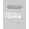 USB Alıcılı Kablosuz Klavye Mouse - Geniş Uyumluluk, Sessiz Tuşlar