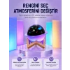 USB ile çalışan projektörlü aromaterapi nemlendirici masaüstü kullanım için uygun