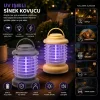 USB ŞARJLI - 2 RENK IŞIK ASMA APARAT - SESSİZ ÇALIŞMA UV IŞIKLI SİNEK KOVUCU HS-376 (5047)