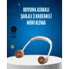 USB Şarjlı Boyun Fanı | Hafif, Katlanabilir, Taşınabilir, Düşük Gürültülü Fan