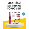 USB Şarjlı Çok Fonksiyonlu Tırnak Bakım Cihazı