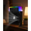 USB Şarjlı Masaüstü Sprey Fan Taşınabilir Serinletici RGB Işıklı Mini Klima