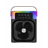 USB Şarjlı Masaüstü Sprey Fan Taşınabilir Serinletici RGB Işıklı Mini Klima