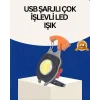 USB Şarjlı Mini LED Anahtarlık Fener