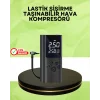 USB Şarjlı Taşınabilir Hava Kompresörü Dijital Ekranlı