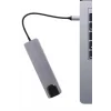 Usb Type-c Hub Dönüştürücü Çevirici Çoklayıcı Macbook Çevirici 8 Portlu