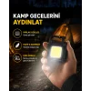 USB Type-C Şarjlı Mini Fener – Manyetik, Katlanabilir ve Şişe Açacaklı Tasarım Yeni Nesil