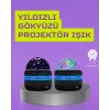 USB’li Yıldız Projektör Lamba – Döner Galaxy Işık Şovu, Çocuk ve Yetişkin Uyku Lambası