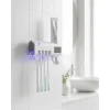 UV Sterilizasyonlu Duvara Monte Otomatik Diş Fırçası Tutucu