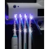 UV Sterilizasyonlu Duvara Monte Otomatik Diş Fırçası Tutucu