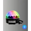 Uzaktan Kumandalı RGB LED Disko Topu Bluetooth Hoparlörlü