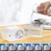 Uzay Ayısı 300 ML USB Hava Nemlendirici – LED Işıklı Masaüstü Buhar Makinesi, Yatak Odası &amp; Çocuk Odası İçin Ortam Nemlendirici (5047)