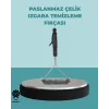 Uzun Saplı Paslanmaz Çelik Izgara Temizlik Fırçası