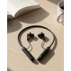 Uzun Süre Kullanımlı Kablosuz Boyun Askılı Stereo Kulaklık Güçlü Bas ve Net Ses