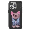 Venco  İphone 15 Pro Cute Desenli Kapak - Siyah