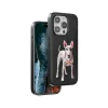 Venco  İphone 15 Pro Perma Desenli Kapak - Siyah
