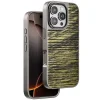 Venco  İphone 16 Pro Wave Kapak - Koyu Kahve