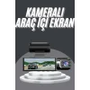 Video ve Fotoğraf Kaydedici Sürüş Kamerası Ön ve Arka Çift Kameralı