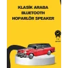 Vintage Tasarımlı LED Işıklı Bluetooth Hoparlör 10W