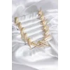 VIP Seri Özel Tasarım Gold Renk Kadın Kolye