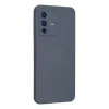 Vivo V23 5g Kılıf Nano İçi Kadife Silikon - Gri