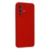 Vivo V23 5g Kılıf Nano İçi Kadife Silikon - Kırmızı