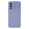 Vivo V23 5g Kılıf Nano İçi Kadife Silikon - Lila