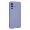 Vivo V23 5g Kılıf Nano İçi Kadife Silikon - Lila