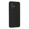 Vivo V23 5g Kılıf Nano İçi Kadife Silikon - Siyah