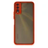 Vivo Y11s Kılıf Montreal Silikon Kapak - Kırmızı