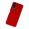Vivo Y11s Kılıf Nano İçi Kadife Silikon - Kırmızı