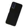 Vivo Y11s Kılıf Nano İçi Kadife Silikon - Siyah