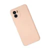 Vivo Y15s Kılıf Nano İçi Kadife Silikon - Pudra