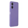 Vivo Y16 Kılıf First Silikon - Lila