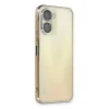 Vivo Y16 Kılıf Razer Lensli Silikon - Gold