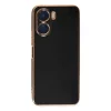 Vivo Y16 Kılıf Volet Silikon - Siyah