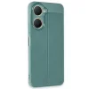 Vivo Y18 Kılıf Auto Focus Kapak - Koyu Yeşil