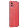 Vivo Y21s Kılıf Auto Focus Kapak - Kırmızı